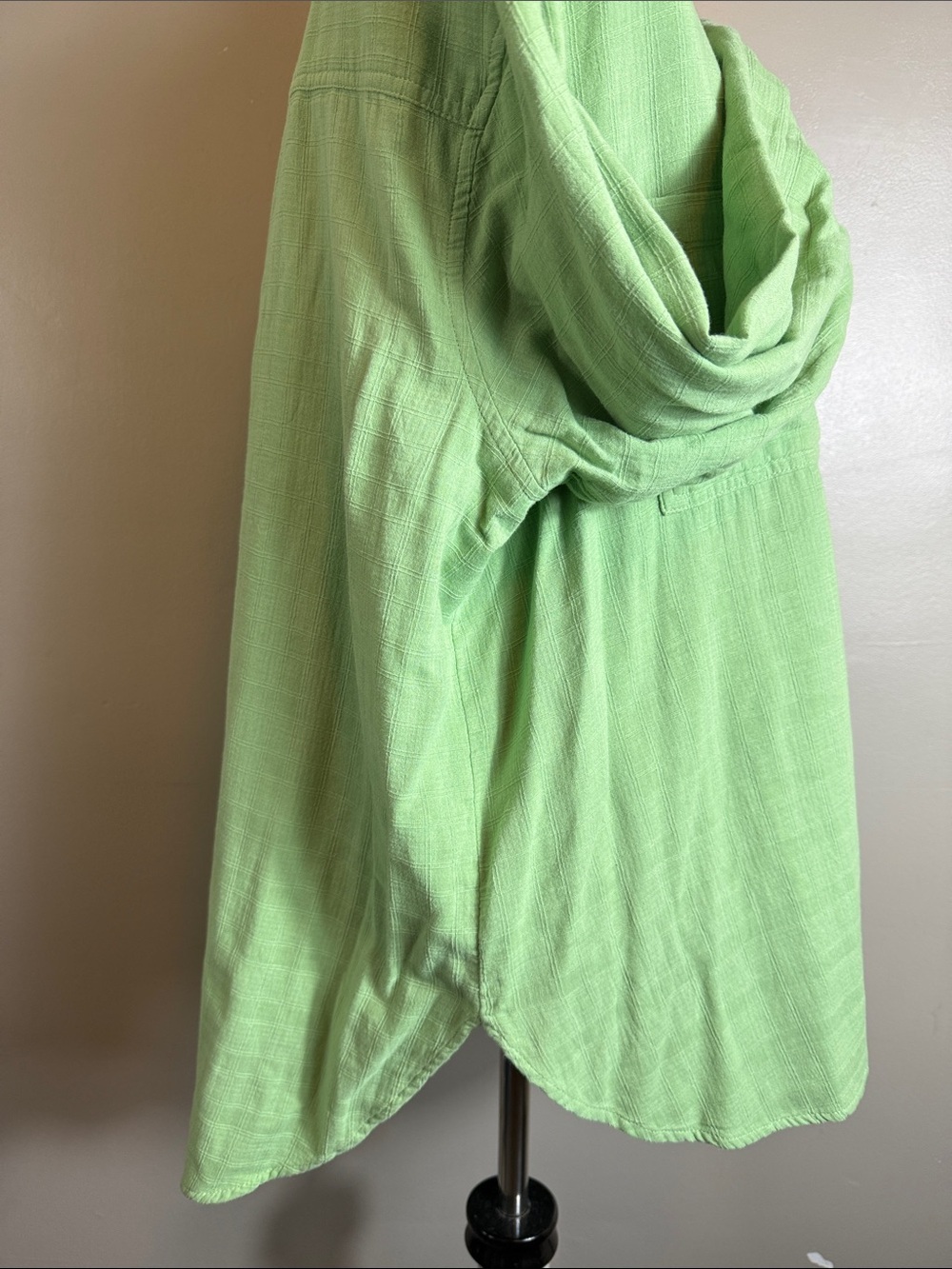 Sonoma Lightweight Button-Up Shirt in Light Green 100% Cotton Sz L NWT - Picture 6 of 11